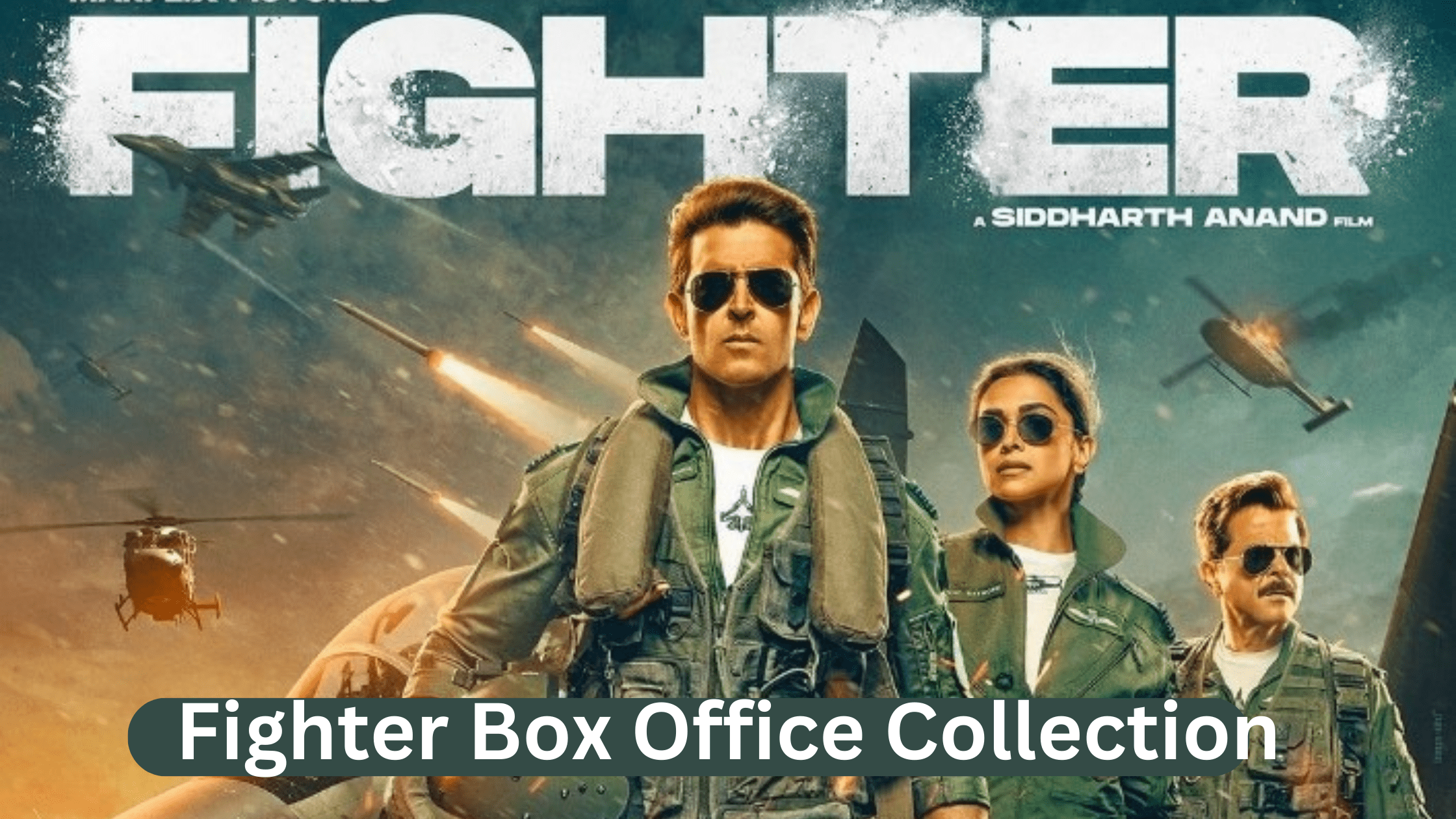 Fighter day 12 collection  : Hrithik Roshan-Deepika पहले जोड़ी मूवी कितना करोड़ कमाए ? 